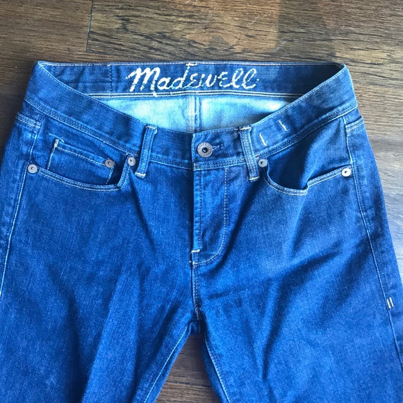 Madewell Skinny Ankle Zip Jeans - Picture 3 of 8